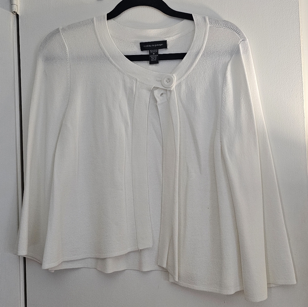 White Cardigan